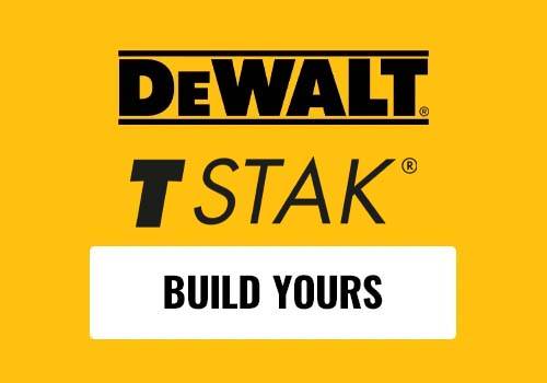 Dewalt T-Stak Storage Kit Builder