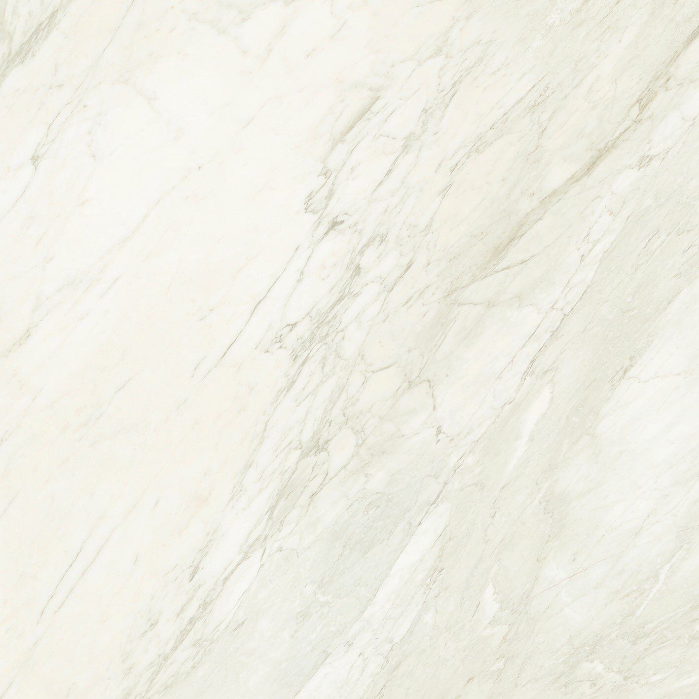 White marble texture with subtle gray veining.