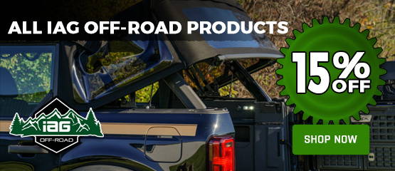 IAG Off-Road Products 15% Off