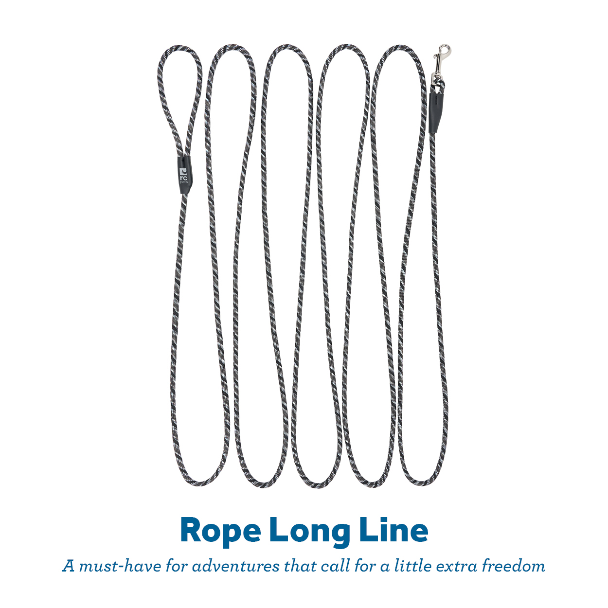 Rope long line for adventurous pets to enjoy extra freedom.