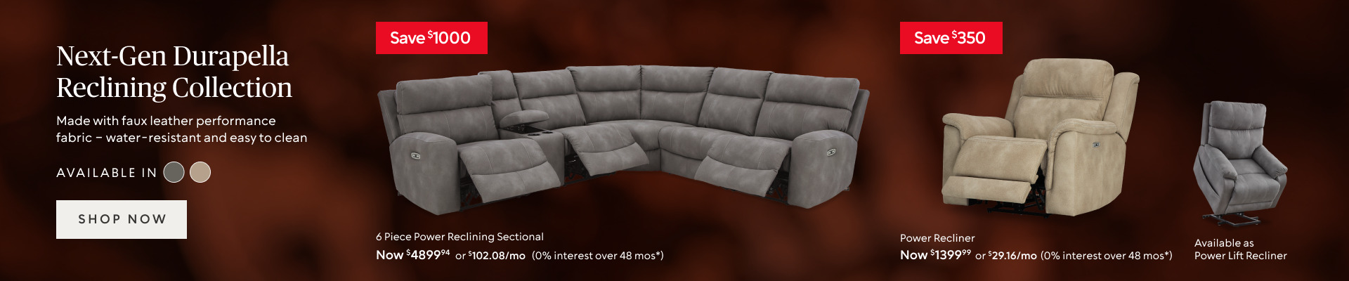 Next-Gen Durapella Collection on Sale