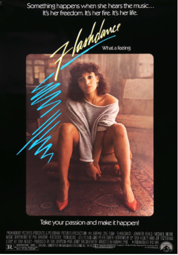Movie poster for Flashdance