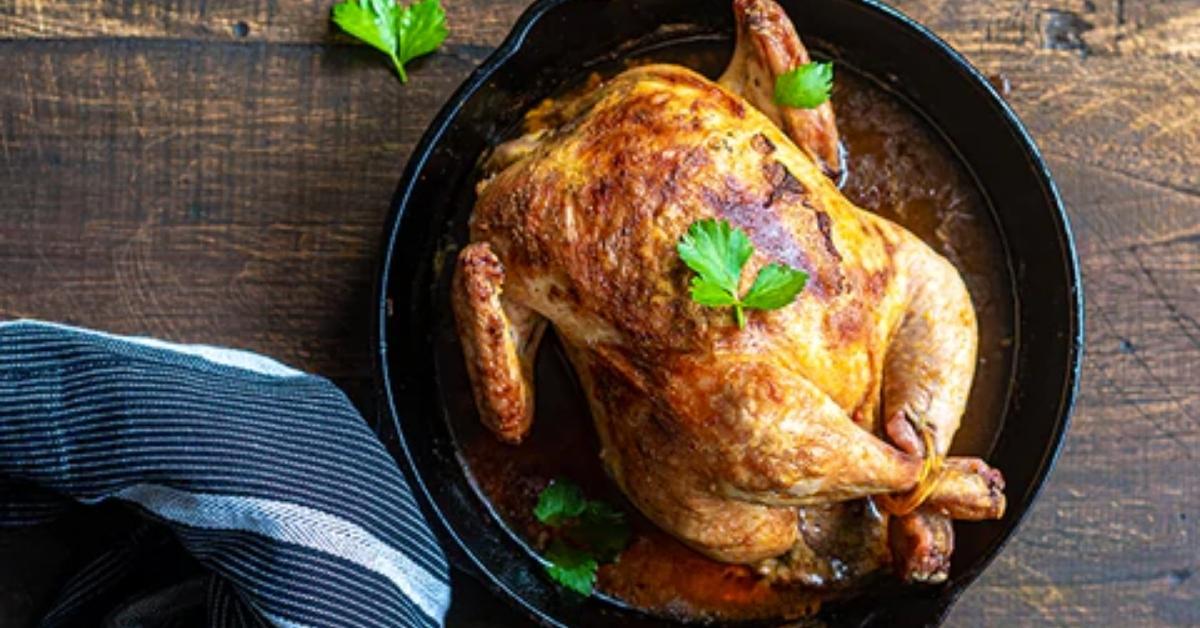 smoked whole chicken