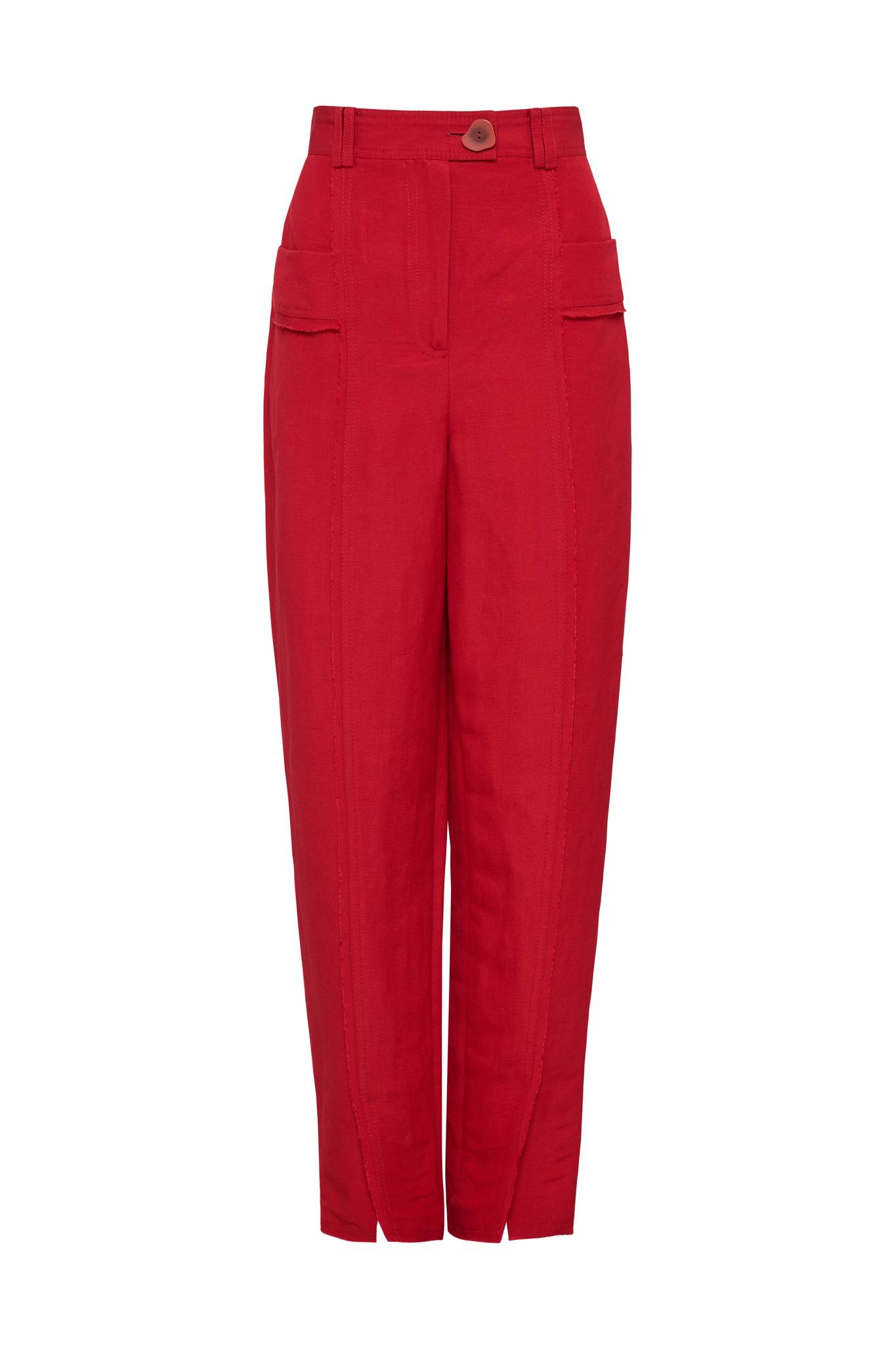 Red women's pants