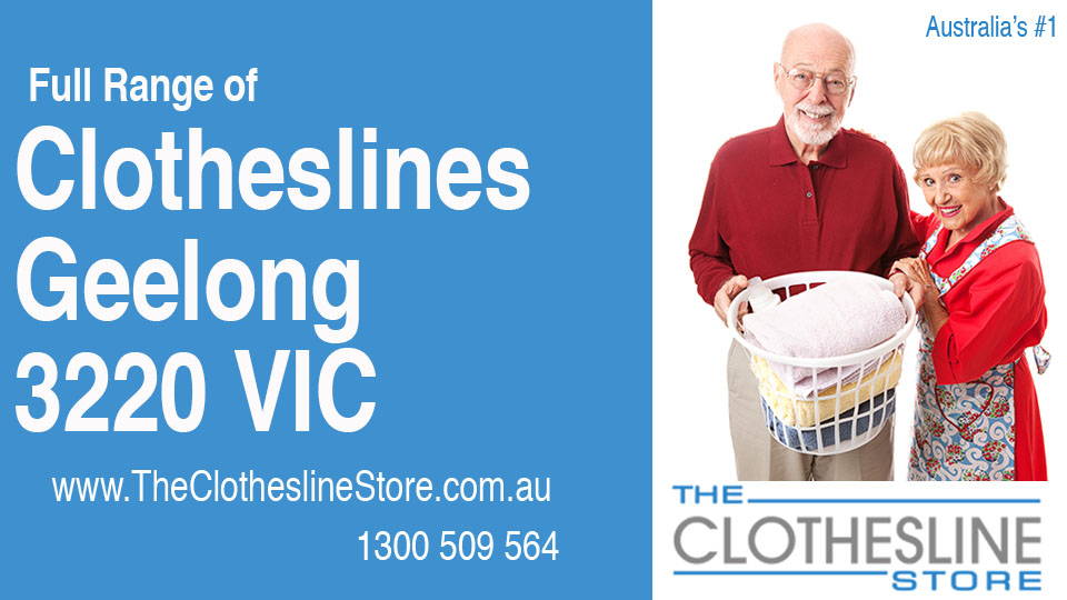 New Clotheslines in Geelong Victoria 3220