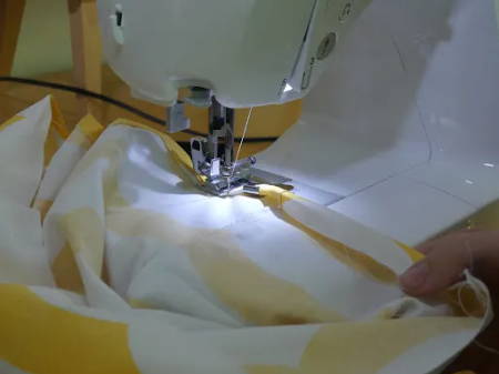 Hemming with a Wide Hem Foot