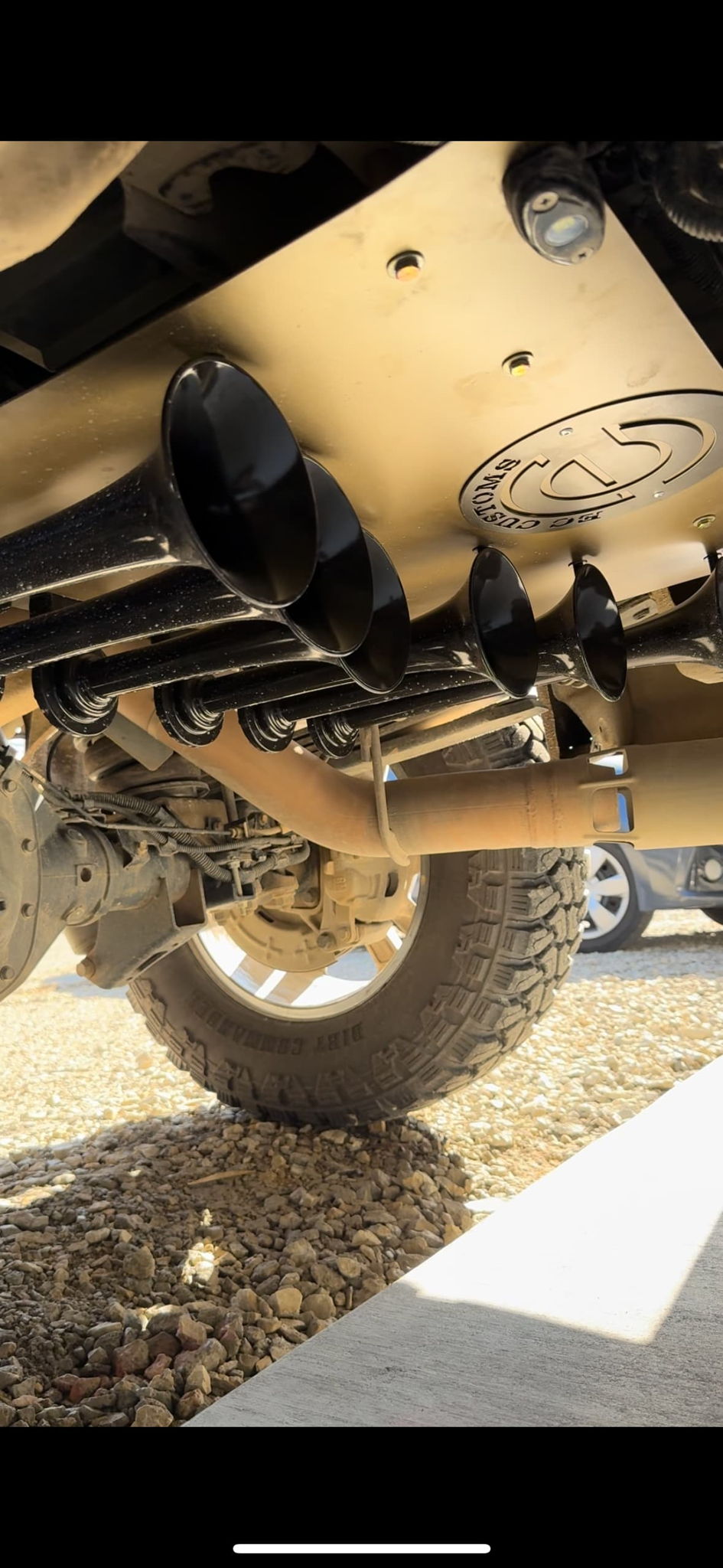 Ethan's 2021 Chevrolet Silverado 2500 HD Train Horn Install