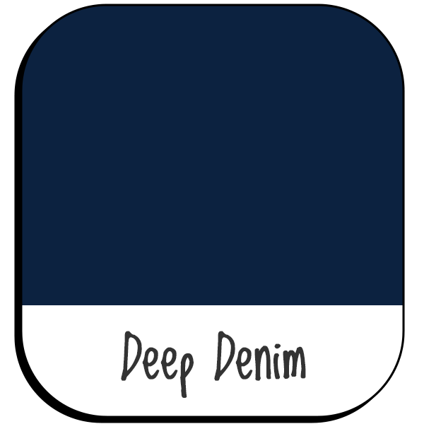 Colour Swatch labelled Deep Denim