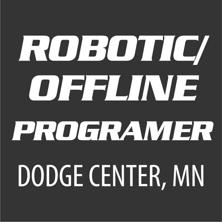 Robotic/Offline Programmer, Dodge Center, MN.