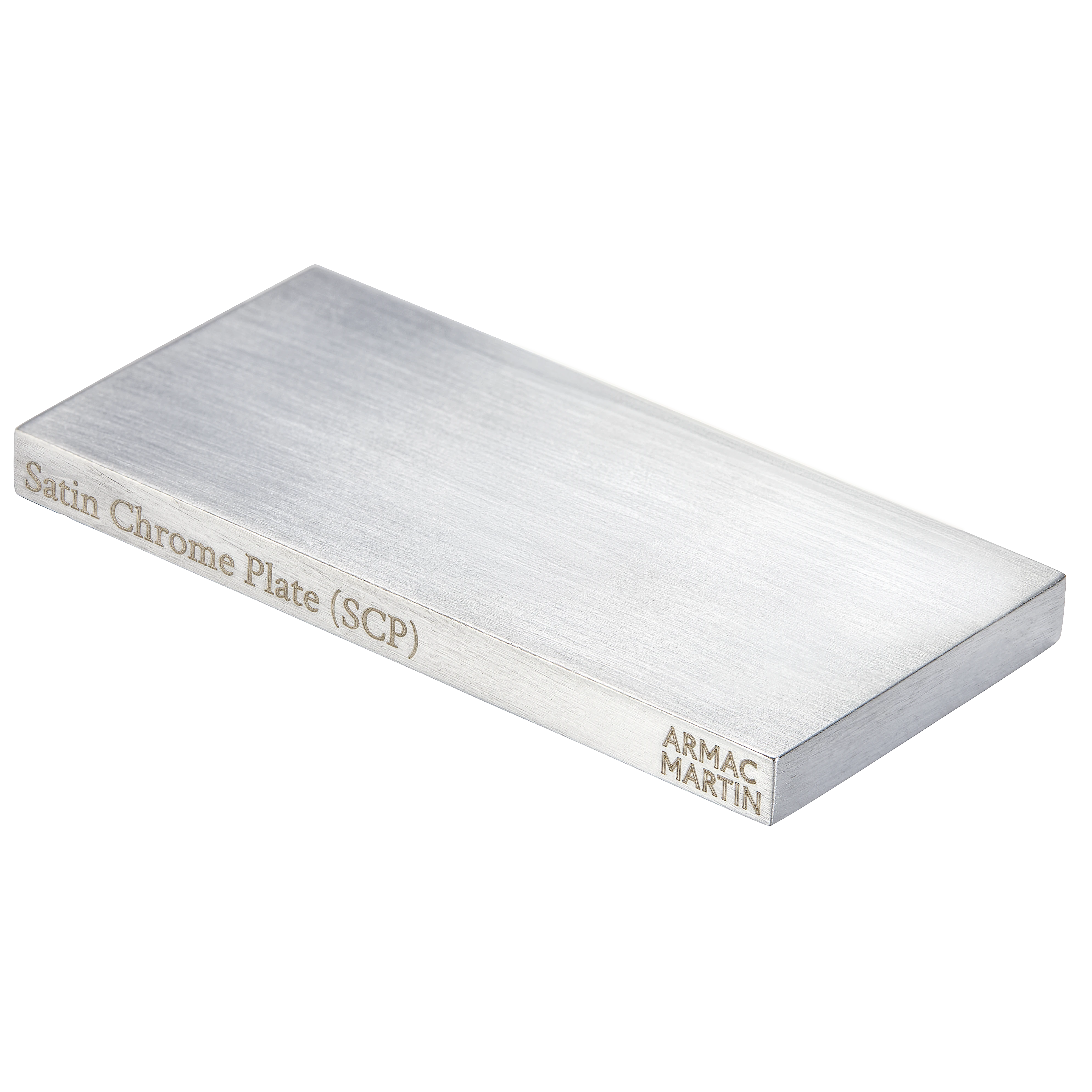 Satin Chrome Plate Finish Chip