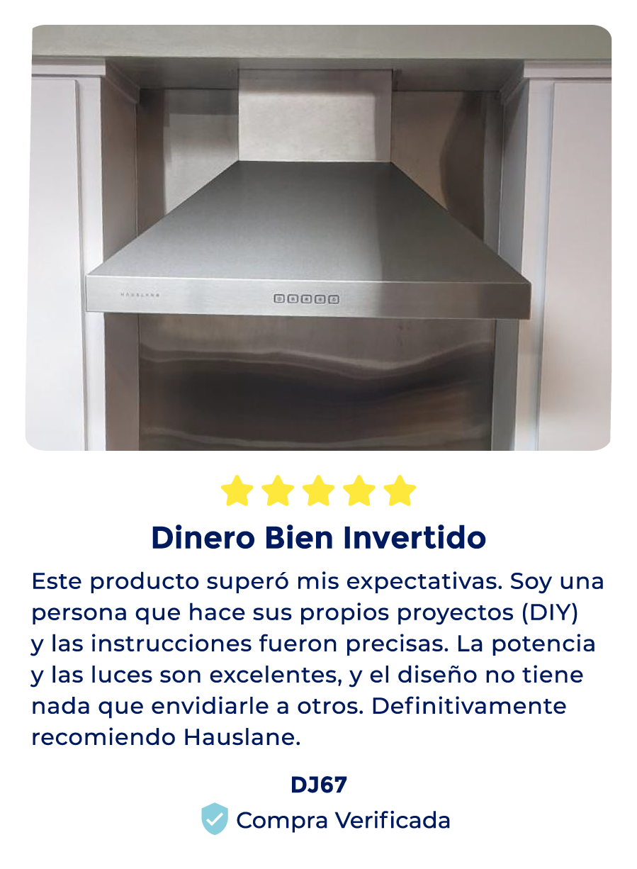 Reseña - Dinero Bien Invertido: Este producto superó mis expectativas. Soy una persona que hace sus propios proyectos (DIY) y las instrucciones fueron precisas. La potencia y las luces son excelentes, y el diseño no tiene nada que envidiarle a otros. Definitivamente recomiendo Hauslane. DJ67, Compra Verificada