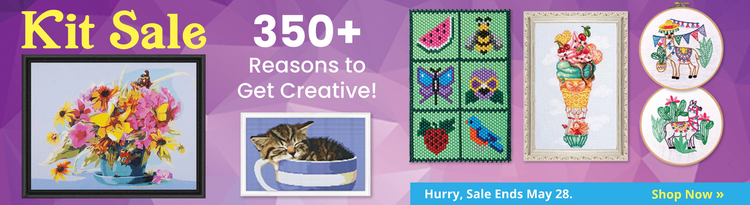 Kit Sale — 350+ Reasons to get creative! Until May 28. Image: Featured Kits.