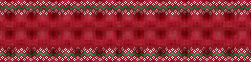Red and green festive pattern with diamond shapes.