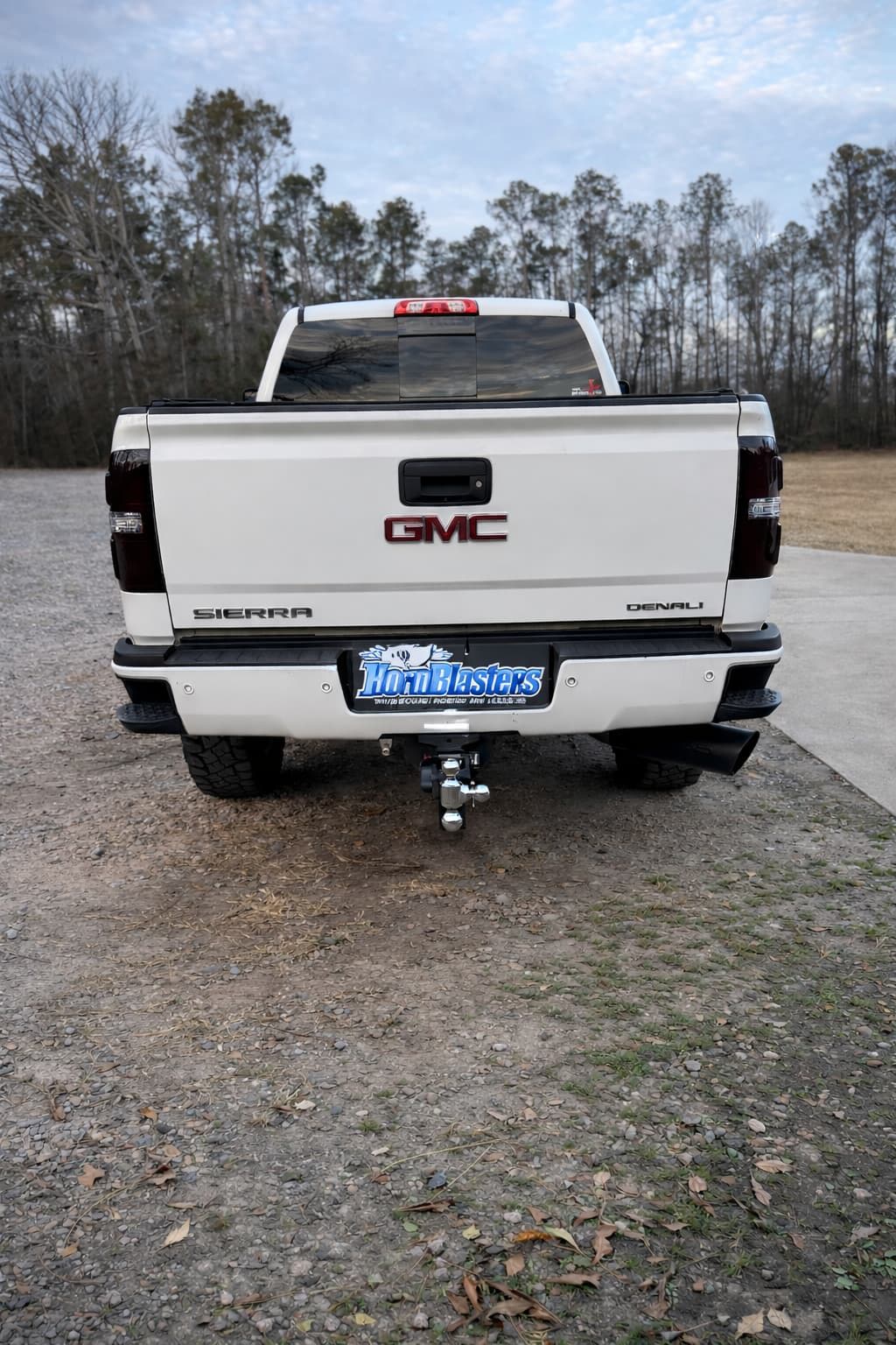 John's 2017 GMC Sierra 2500 Train Horn Install with Conductor's Special 844 Nightmare Edition