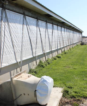 Agriculture Insulated Barn Curtain