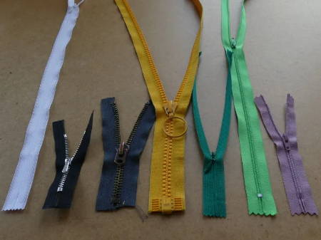 Types of Zippers