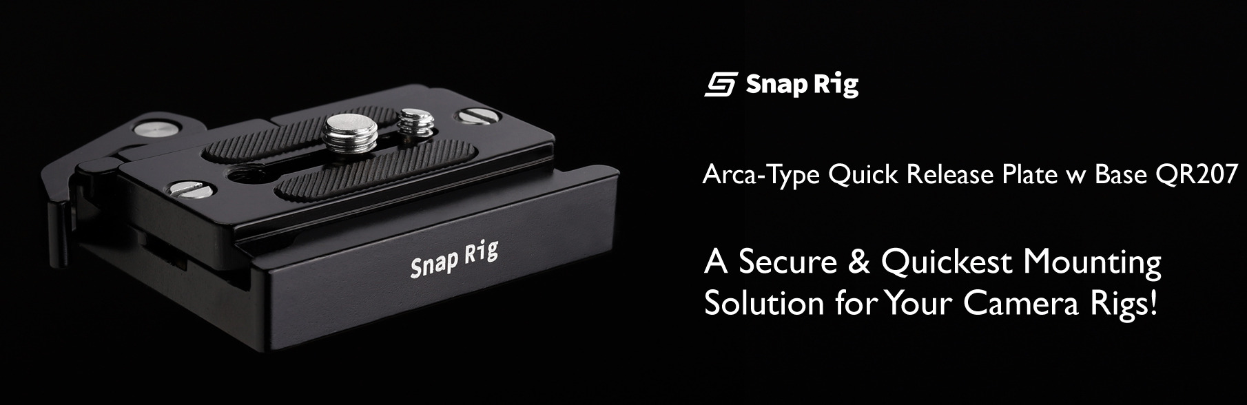 Proaim SnapRig Arca-Type Quick Release Plate w Base QR207