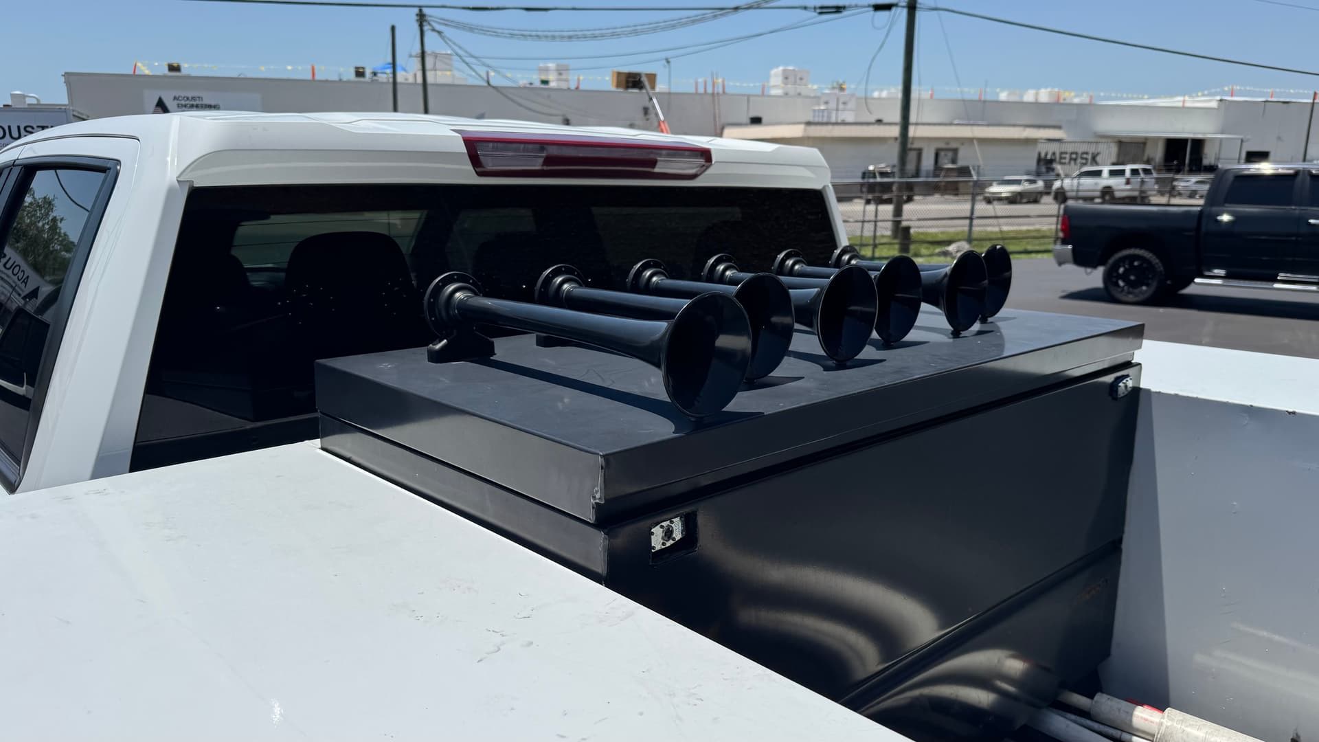 George's 2022 Chevy Silverado 3500 Train Horn Install