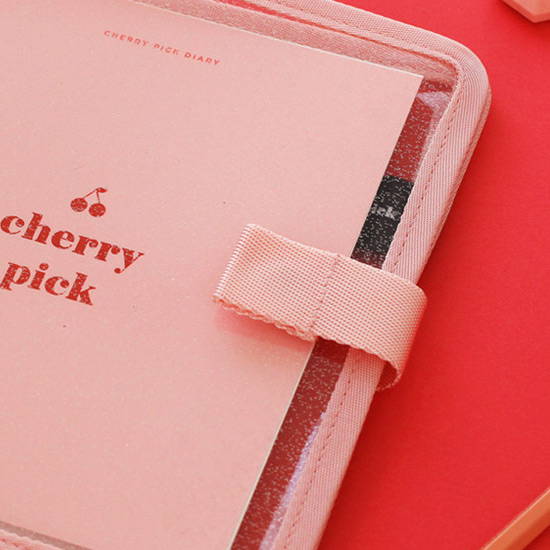 Twinkle PVC cover - 2NUL-Cherry-pick-6-ring-dateless-weekly-diary-planner-
