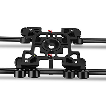 Proaim Breeza Pro Camera Dolly w Track | Mitchell, 75mm, 100mm Bowl Mount