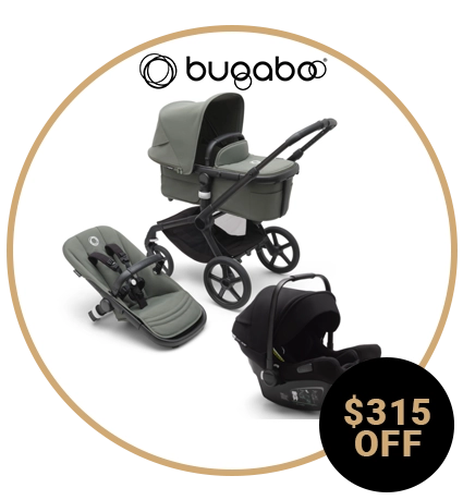 Bugaboo Fox 5 Stroller with Turtle Air by Nuna Infant Car Seat Black Friday Cyber Deal