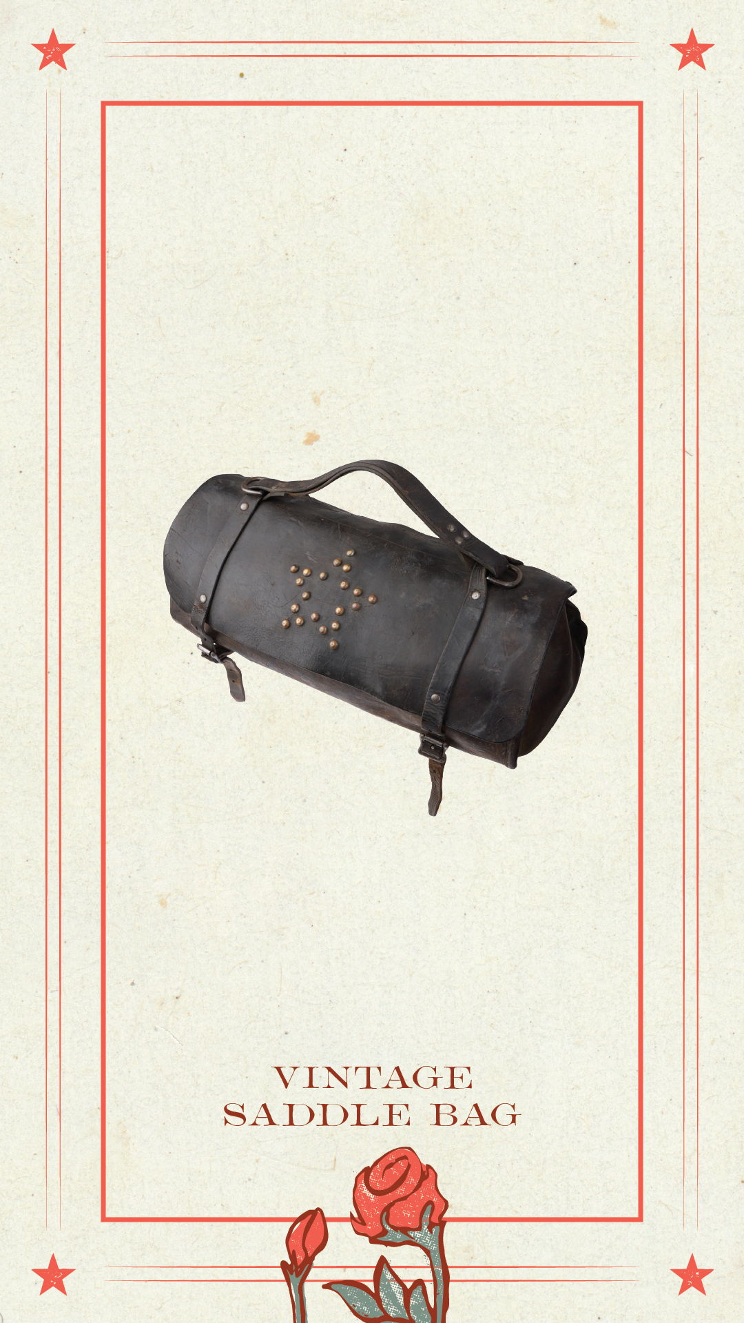 Mother's Day Gift Guide, Vintage Saddle Bag