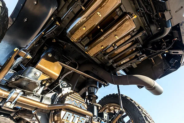 Installed Shocker XL components on Corey's 2017 Dodge Ram 2500