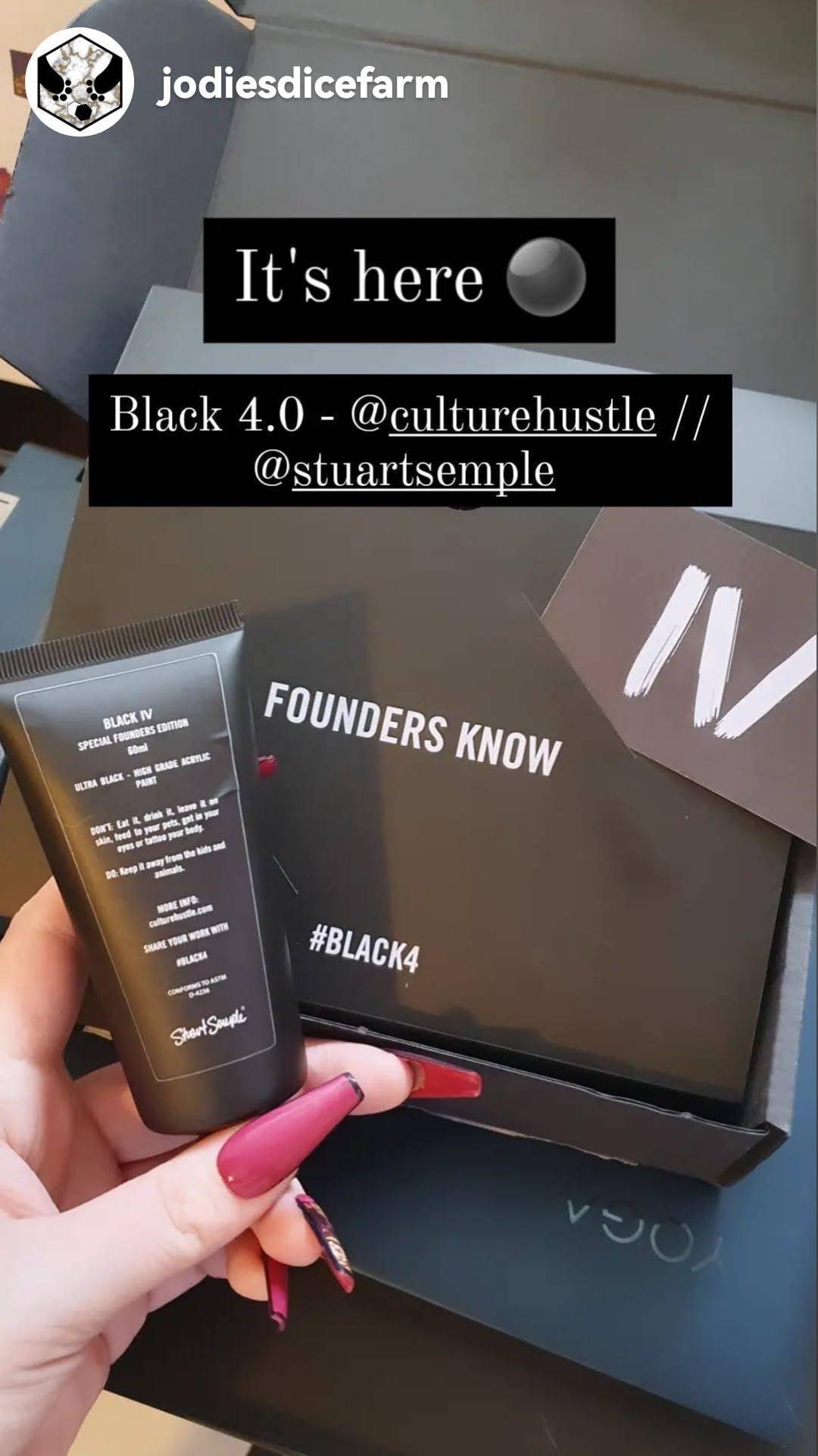 BLACK 4.0 - The blackest black paint in the known universe *NEW* – Culture  Hustle