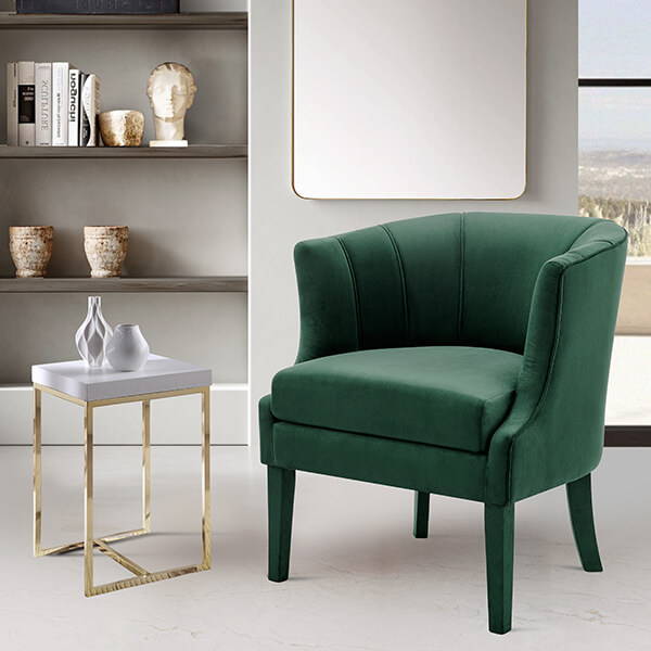 Chic Home Sloane Green Accent Chair
