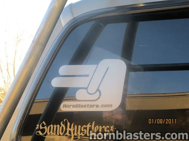 Richard's 2002 Ford F350 Super Duty Super Cab Train Horn Install