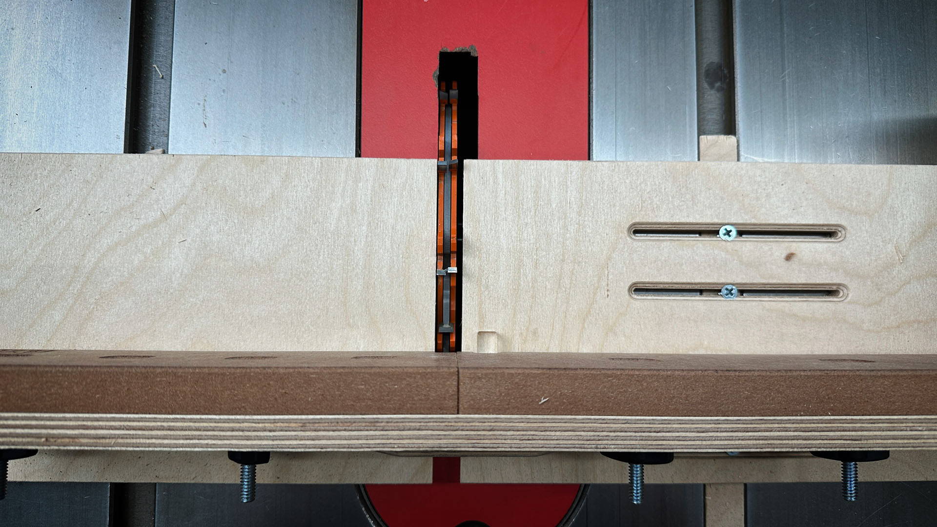 box joint jig from above