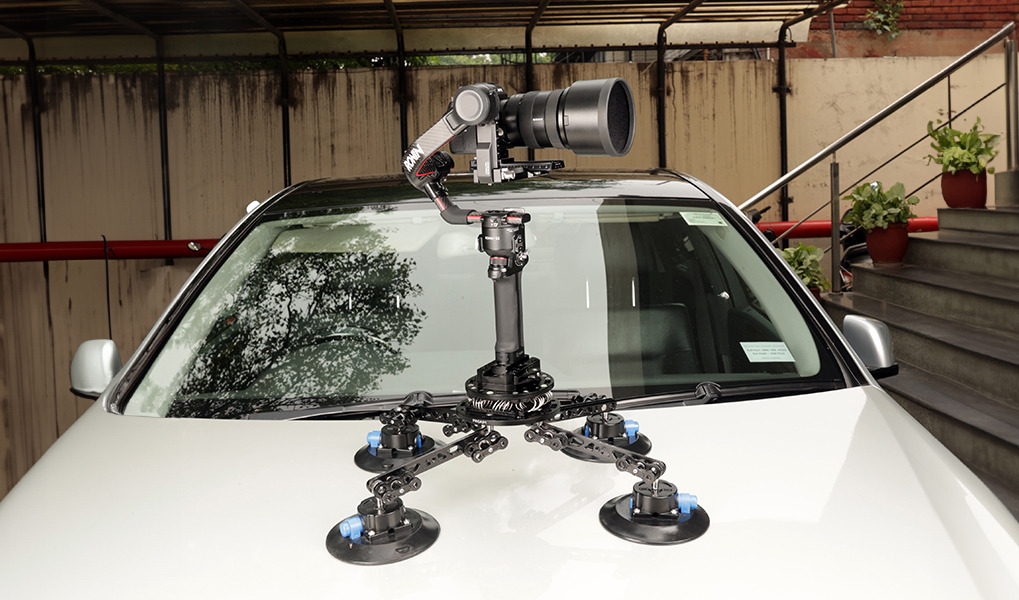 Proaim Ballpro Camera Suction Car Mount w Vibration Isolator for Gimbals