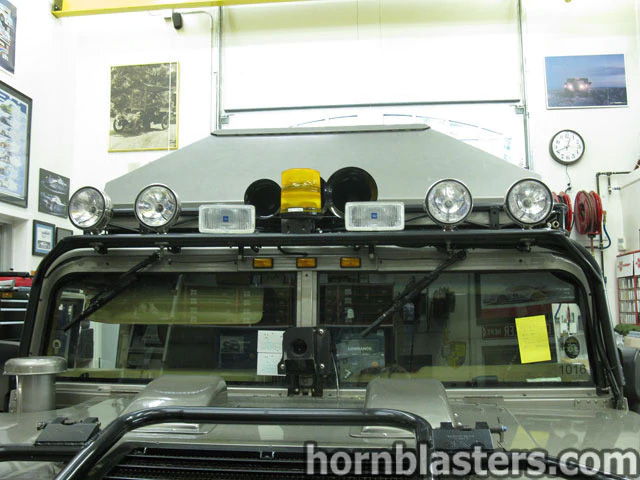 Henry's 2001 Hummer H1 Train Horn Install