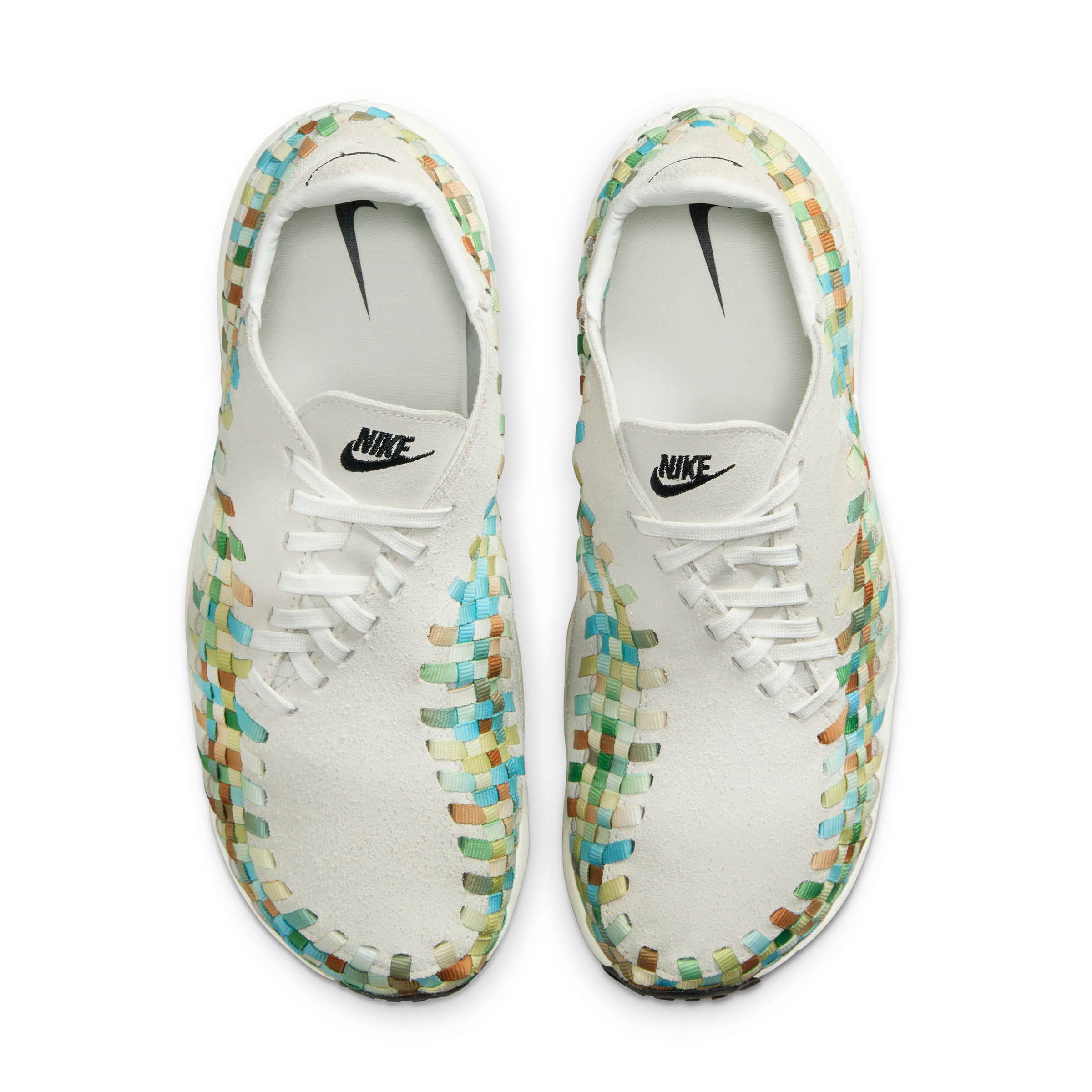 Women's Nike Air Footscape Woven SUMMIT WHITE/BLACK-SAIL-MULTI-COLOR