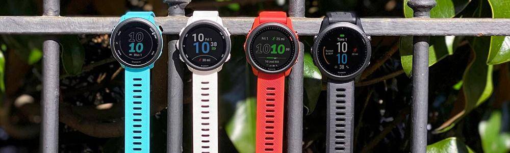 The Garmin Forerunner lineup of running GPS watches