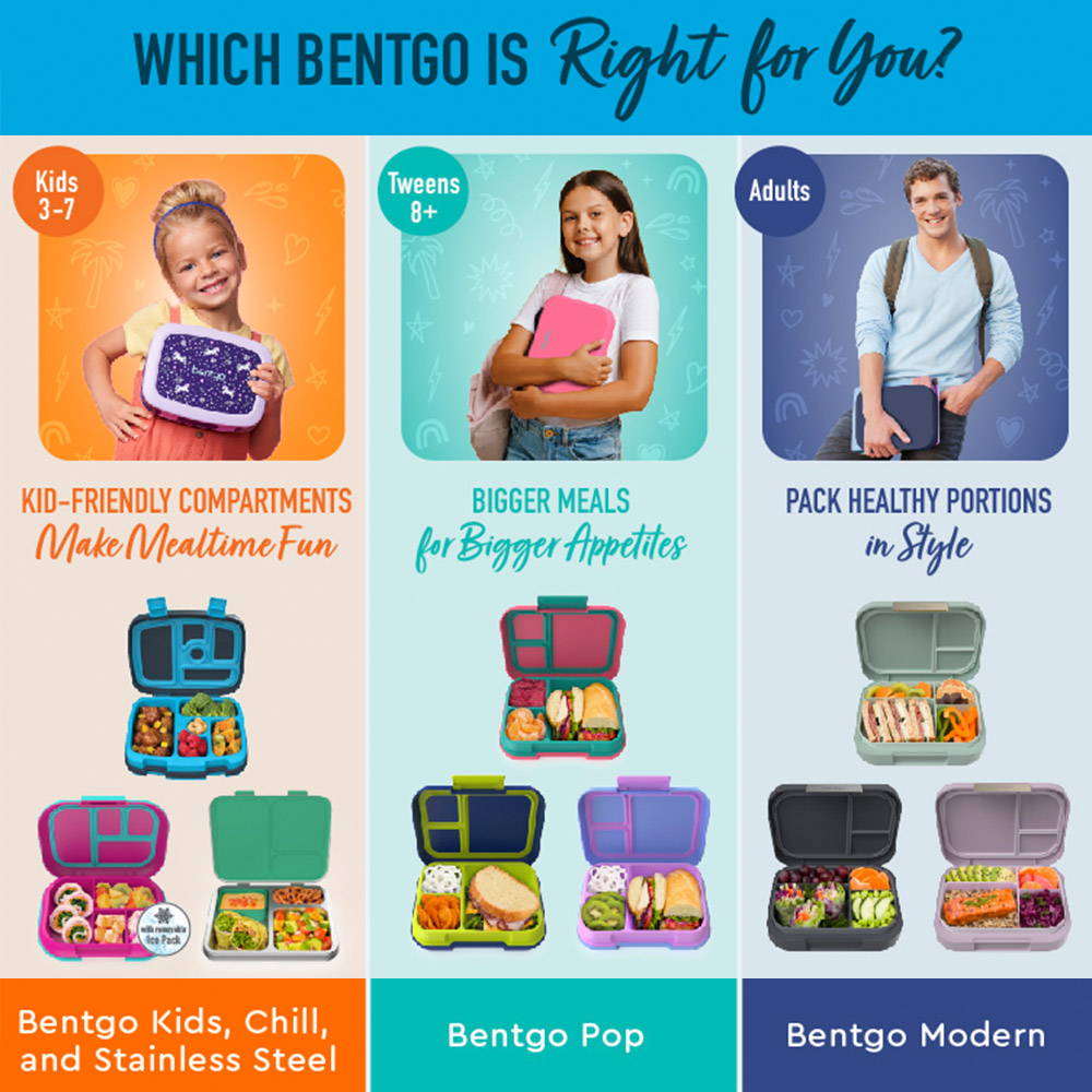 Bentgo Lunch Boxes Comparison Guide