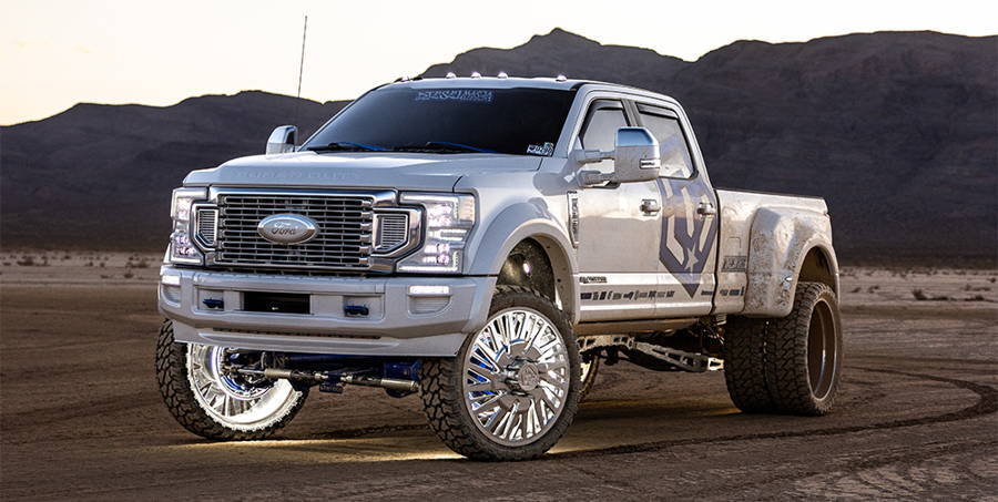 JJ's 2022 Ford F350 Train Horn Install with White Shocker XL