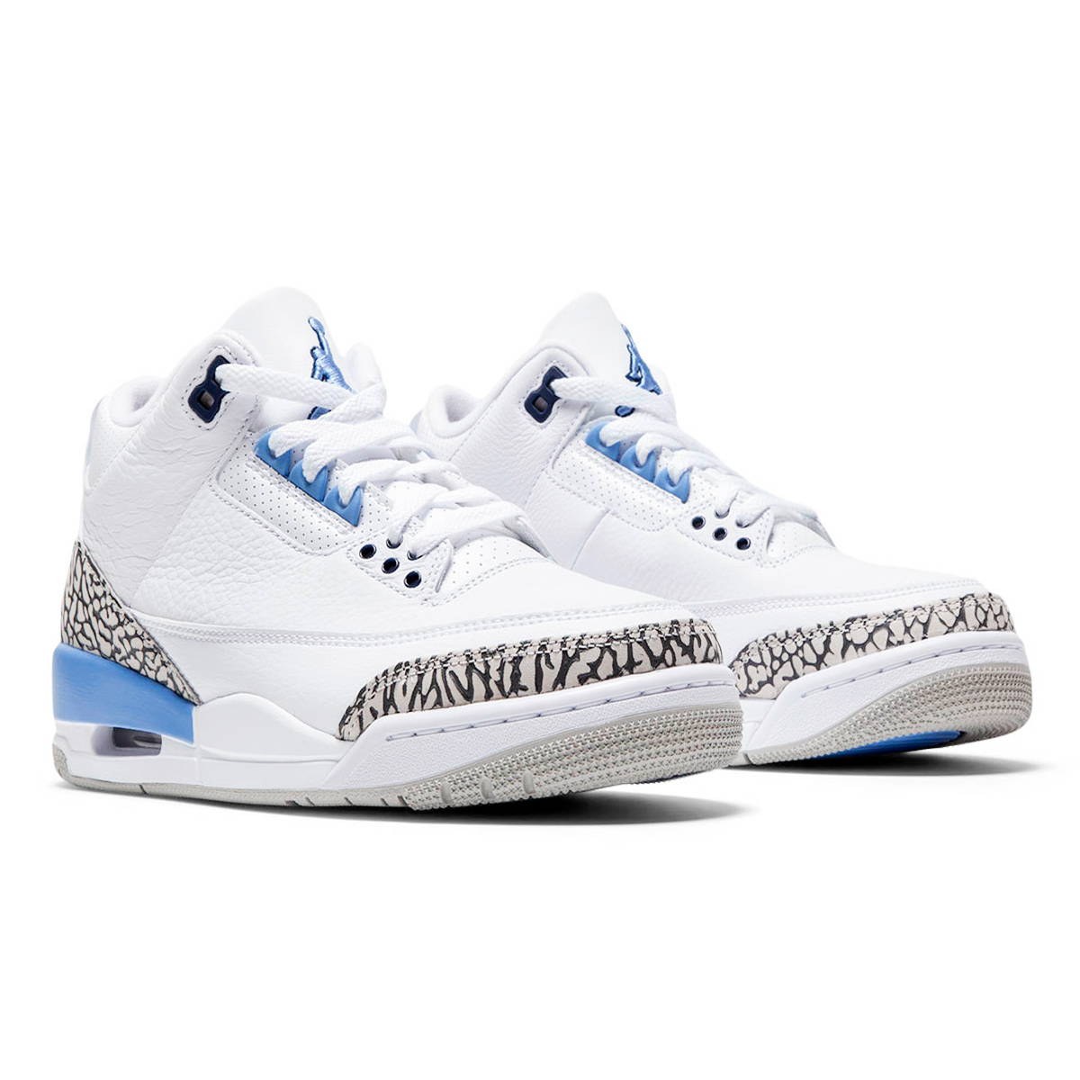 retro 3 white valor blue tech grey