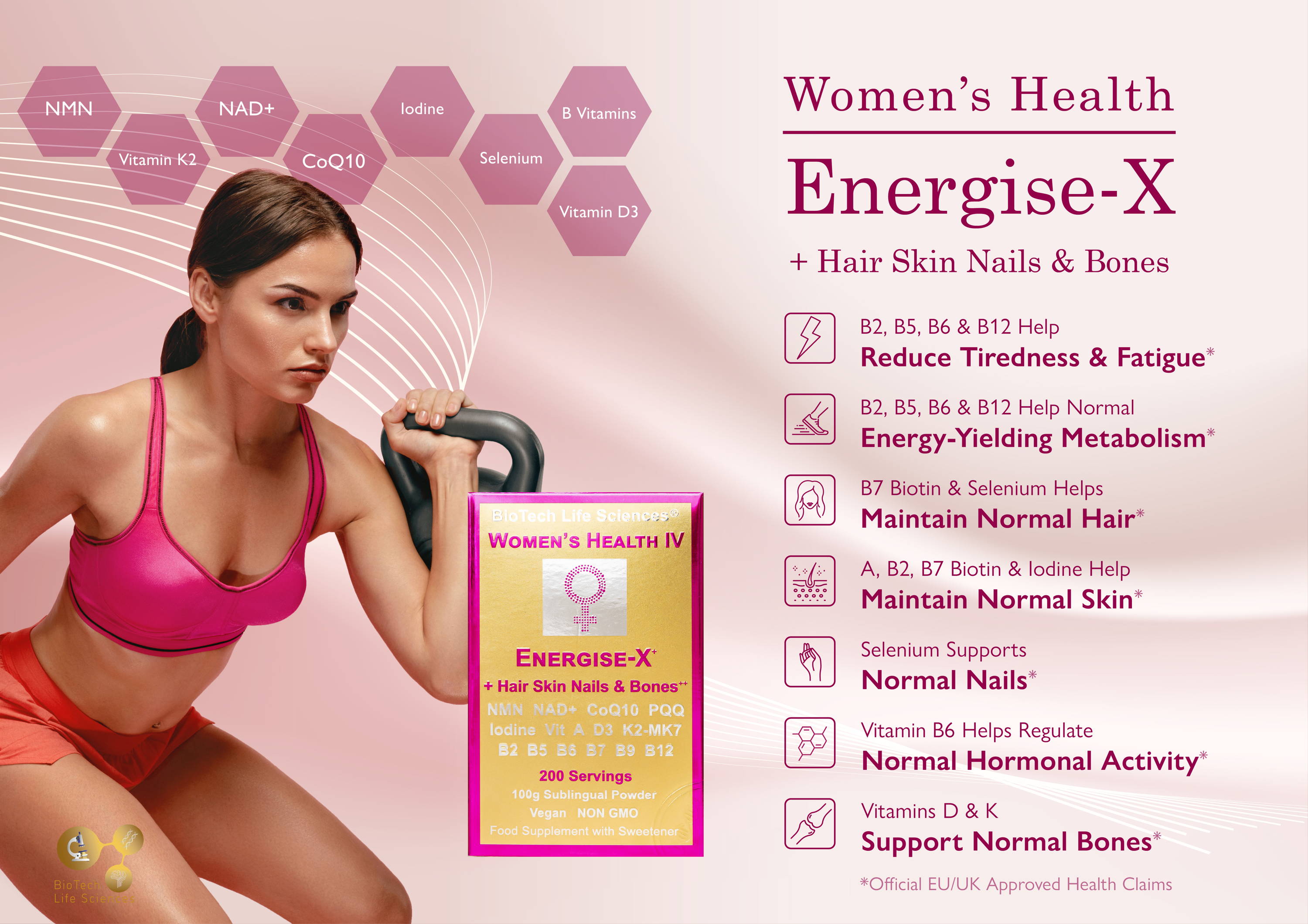Women's Health Energise-X Benefits
