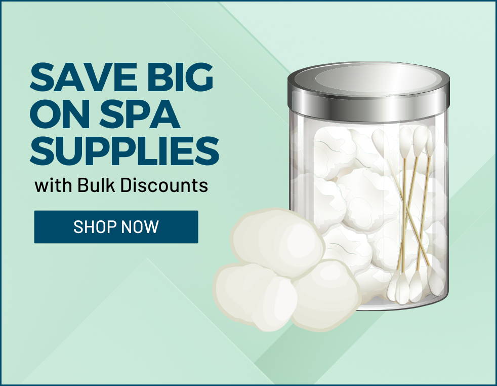 Save big on spa supplies with bulk discounts.