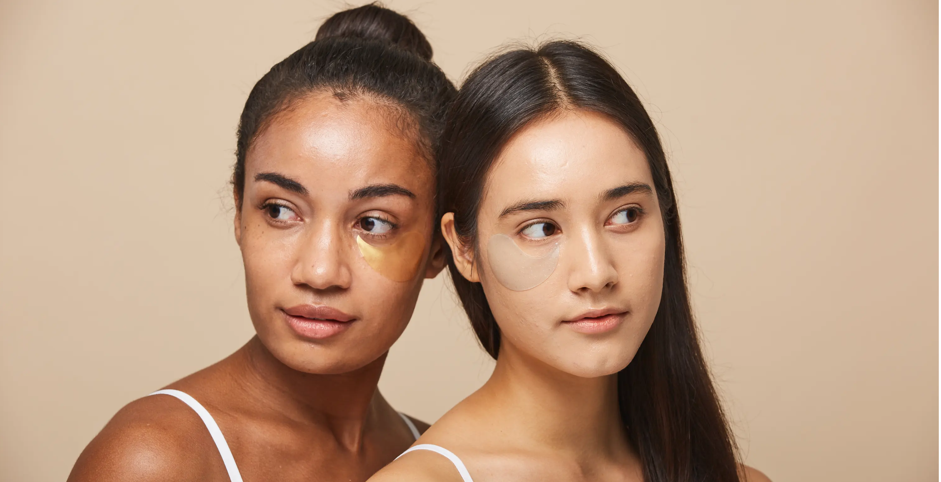Women use depology product to reduce melanin in skin 