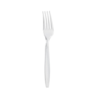 A sturdy clear fork