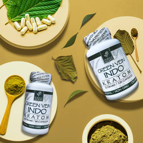 Whole Herbs Green Vein Indo 60 and 120 Capsules