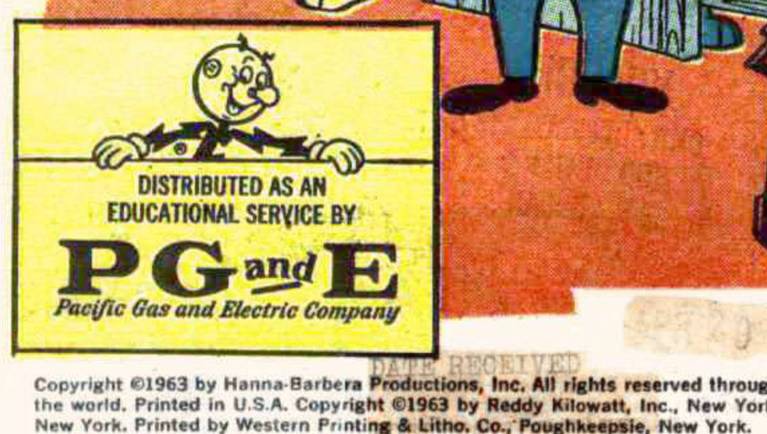 Reddy Killowatt the PG&E mascot