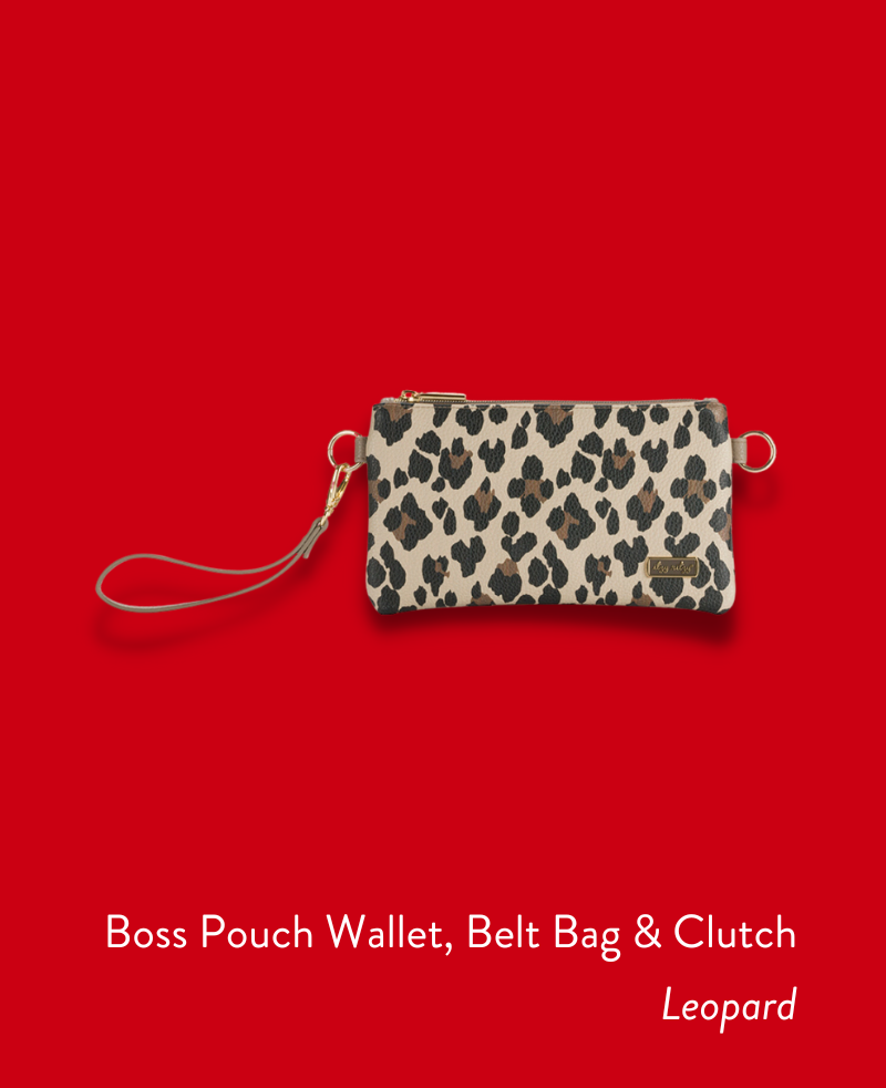 Leopard Wallet Clutch Pouch