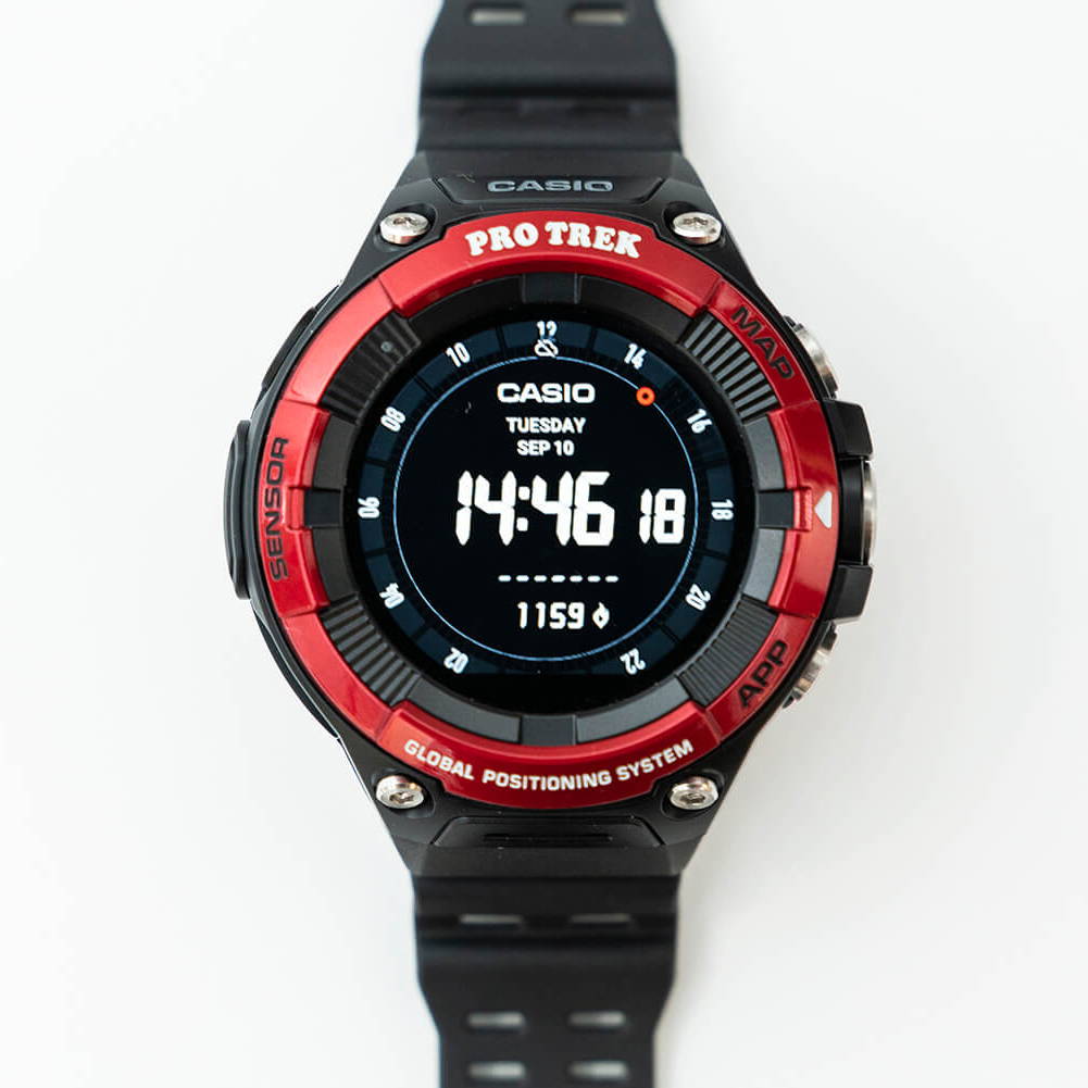 CASIO（カシオ）/プロトレック スマート WSD-F21HR/レッド/UNISEX