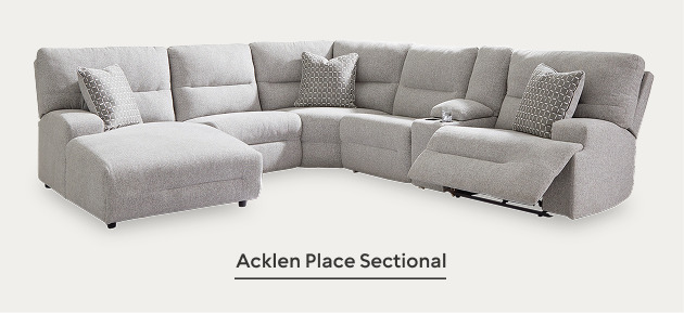 Acklen Place Reclining Sectional