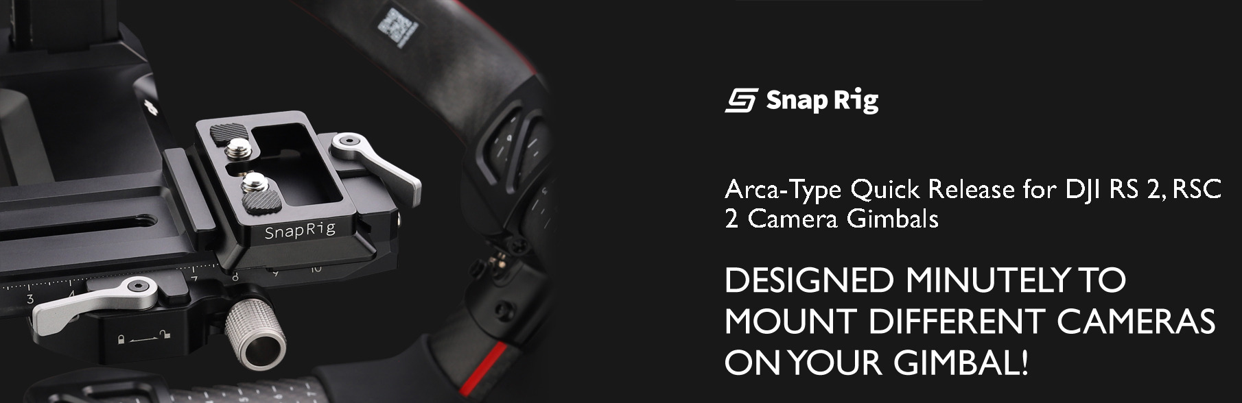 Proaim SnapRig Arca-Type Quick Release for DJI RS 2, RSC 2 Camera Gimbals