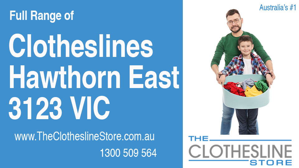 New Clotheslines in Hawthorn East Victoria 3123