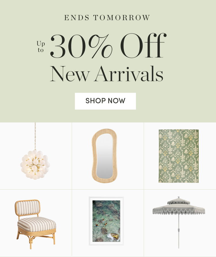 Up to 30% Off New Arrivals